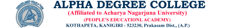 ALPHA DEGREE COLLEGE BANGARPET