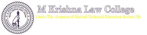 M. Krishana Law College, Hassan